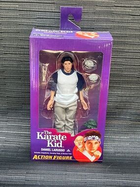 NECA The Karate Kid Daniel LaRusso 8 Inch Clothed Action Figure NIB 2019 Toy